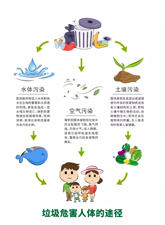创文ing丨垃圾有哪些危害?怎么分类?看完秒懂