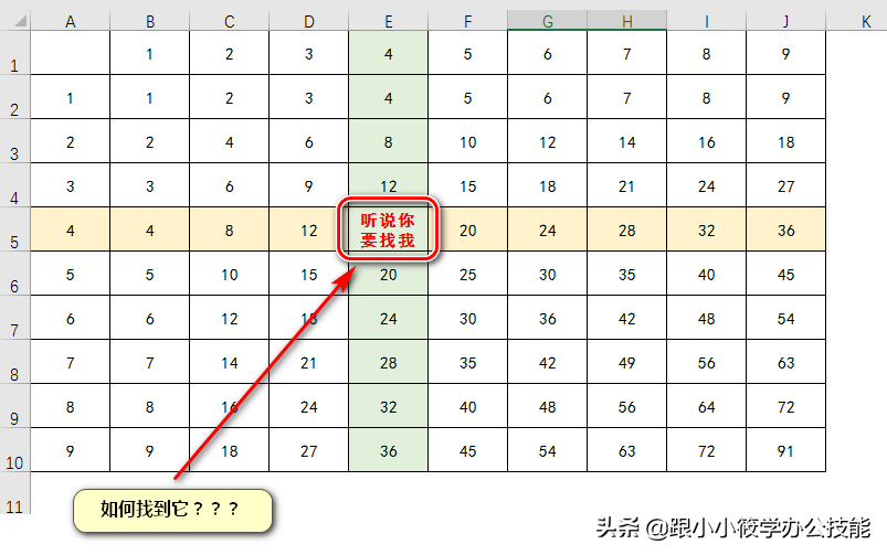 精准查找某一单元格内容，使用index+match函数组合，快来学一学