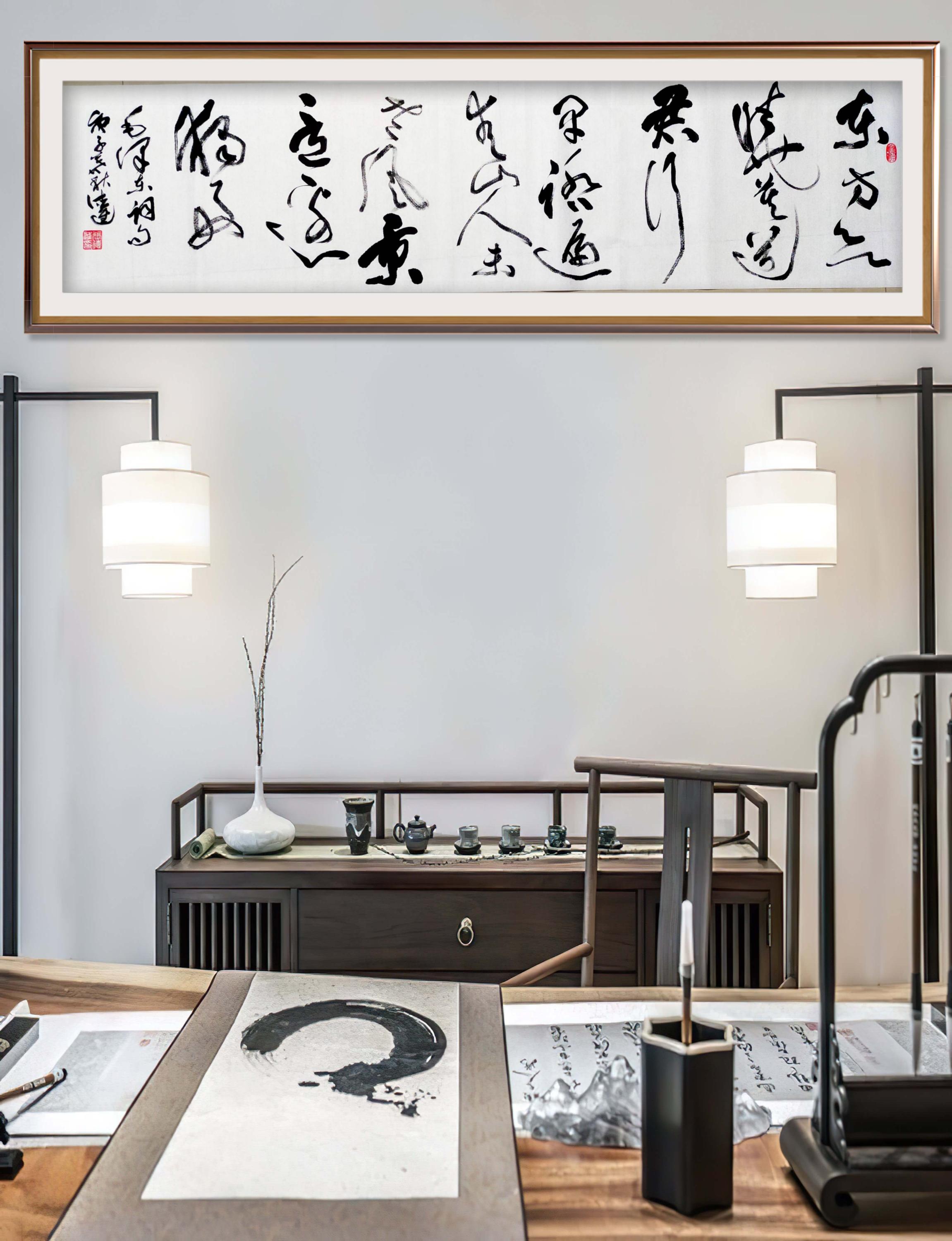 形容写书法的唯美佳句3