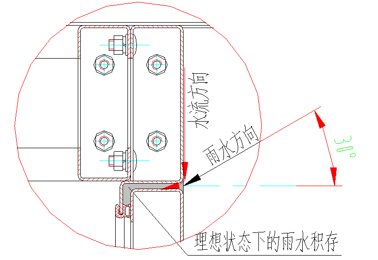 预装式变电站箱体防雨功能的结构设计