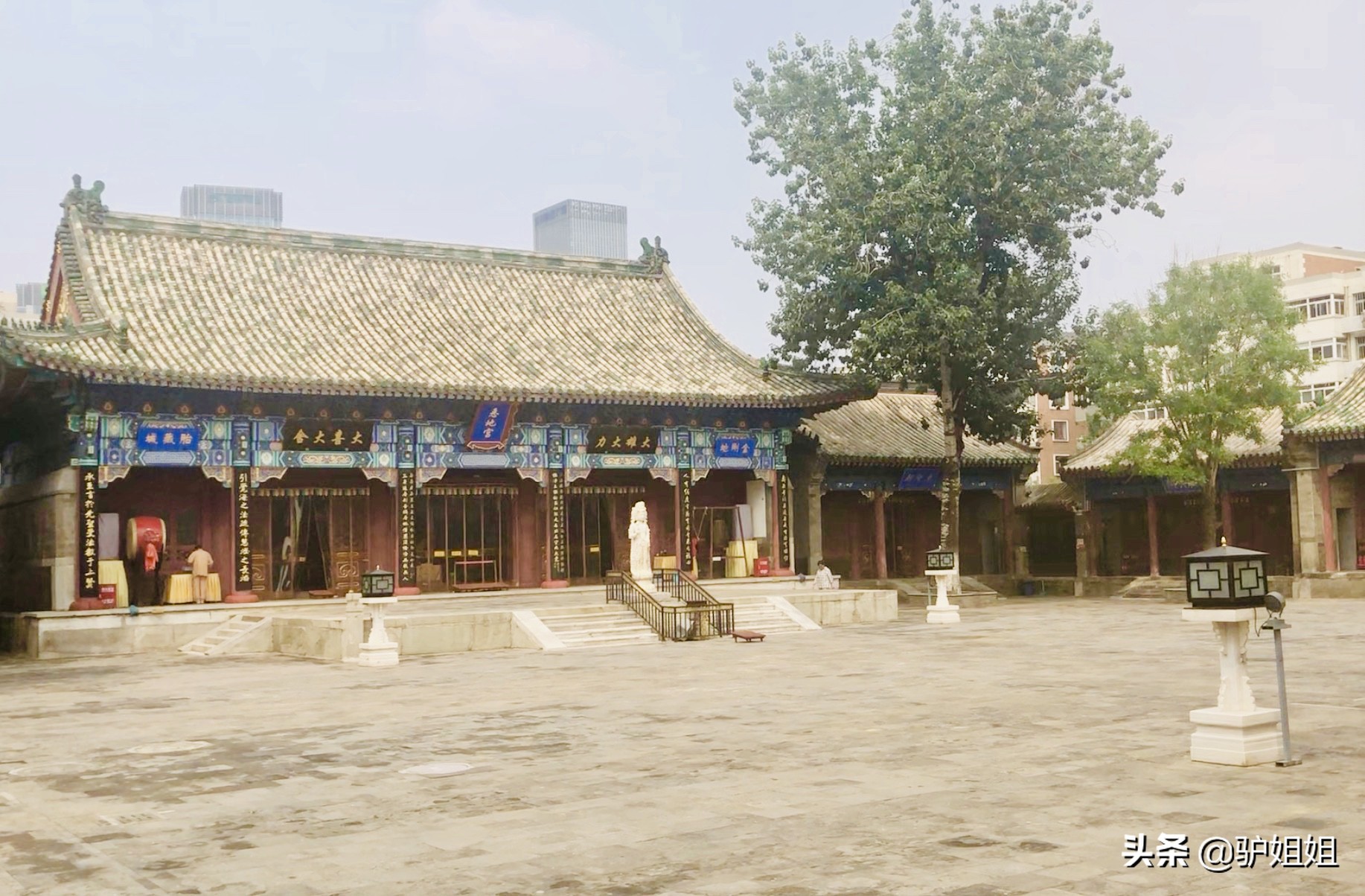 天津三宫，老天津人都知道的李纯祠、庄王府，现在成了一座寺院