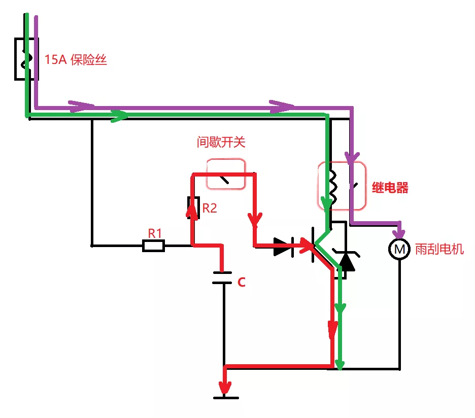 这个文章能让你精通雨刮电路了。