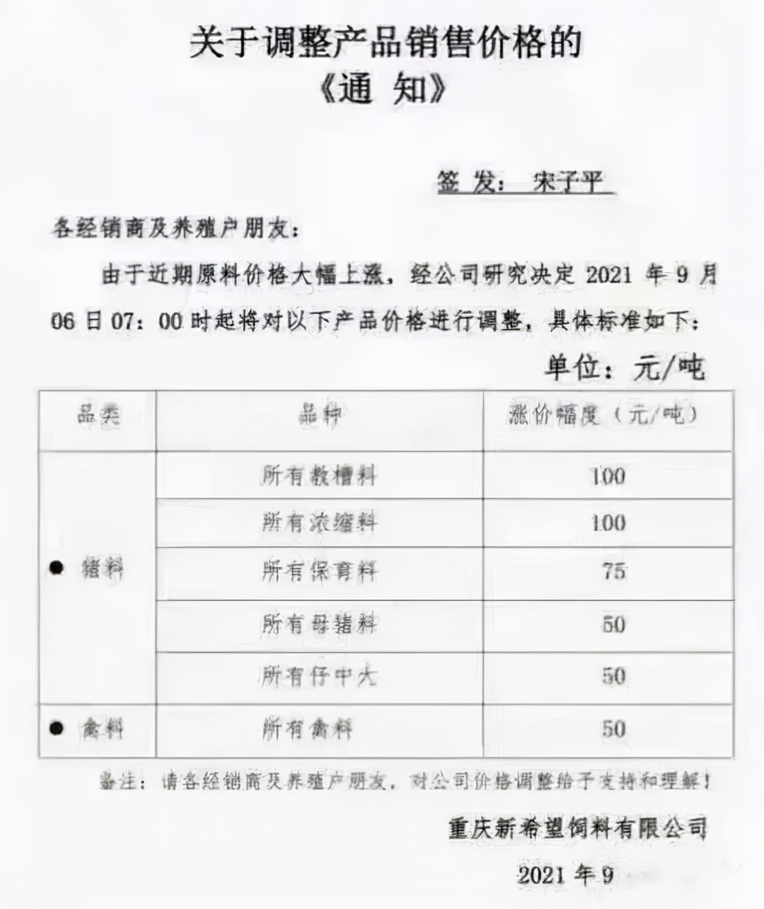 猪价最低跌至5元多！新希望、特驱、通威等饲料涨价100元/吨