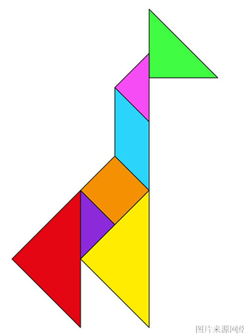 30种七巧板动物拼图,动手动脑长智商,孩子快来玩一玩