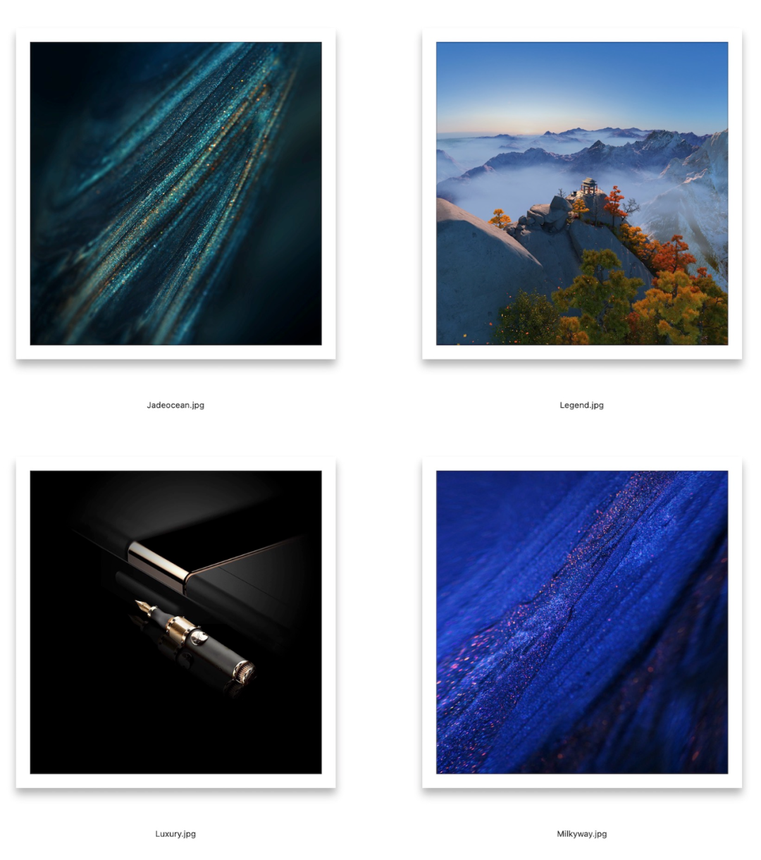 华为手机壁纸 mate 20系列内置原生壁纸