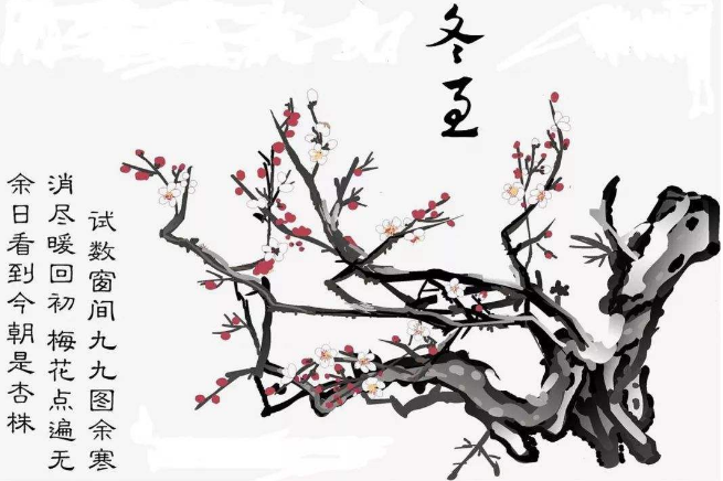 古人数九比我们浪漫多了以歌数九以诗写九以梅画九