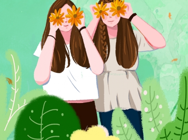 深深的话我们浅浅地说,长长的路我们慢慢地走(致闺蜜)