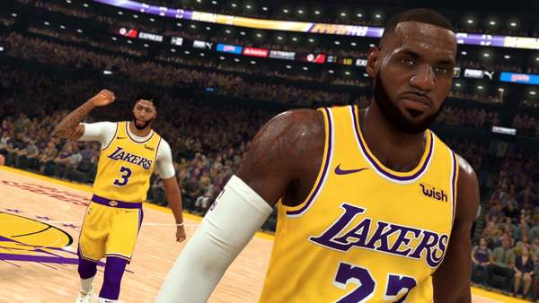 热血nba里有哪些球星(CJ 2019：《NBA 2K20》演示预告 明星大神热血灌篮)