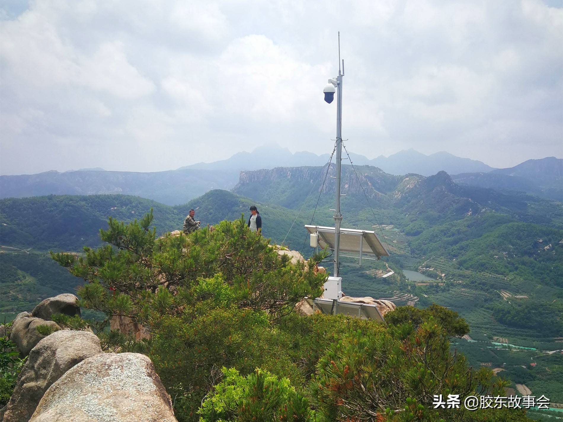 一脚踏三“县”，探访栖霞蓬莱龙口交界处的“香炉顶”