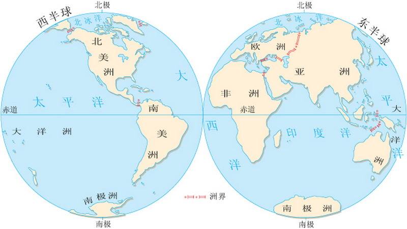 亚洲及欧洲地理分区图图片