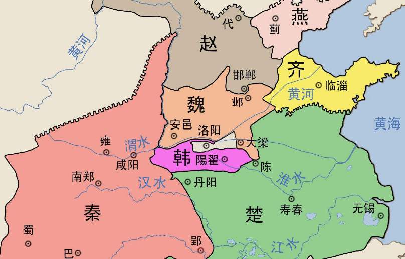 战国七雄都城今何在？想知道的进来看看，有没有你的家乡？