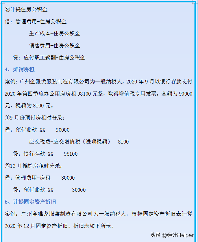老会计是不会主动教你的，会计月末该这样做账！月末会计分录大全