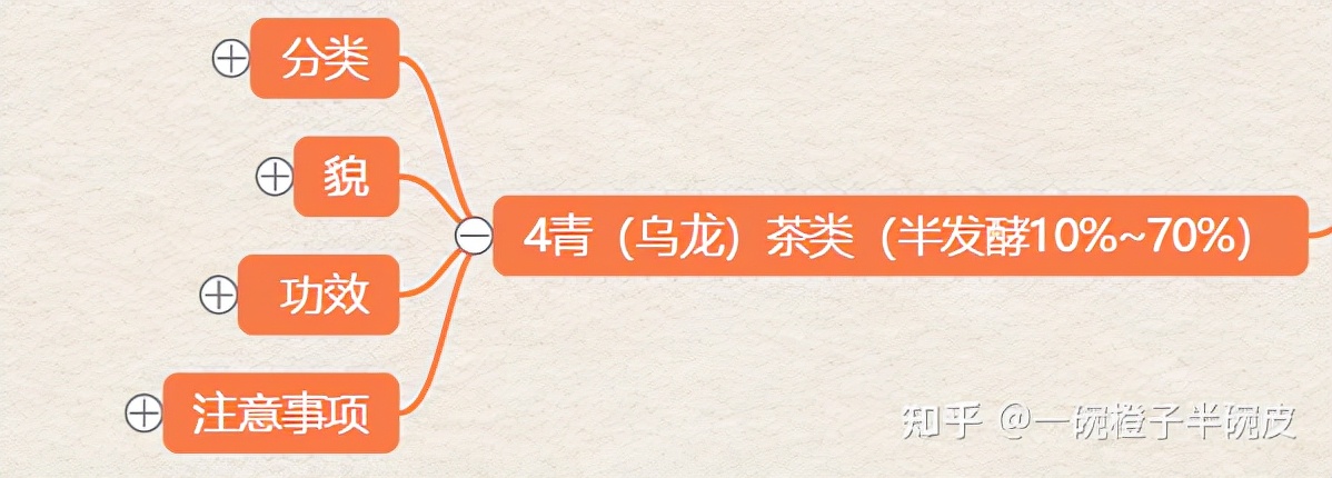 茶艺师初级考试知识点思维导图（四·4）——青茶（乌龙茶）