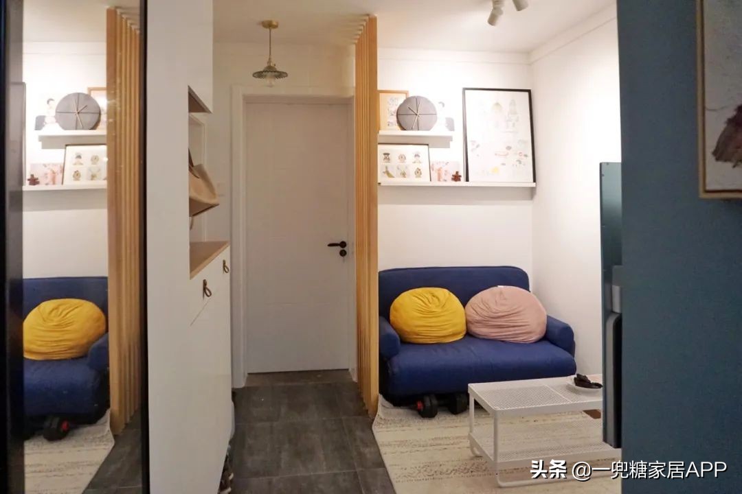 北京44㎡老破小，采光+收纳+功能分区，简直是小户型装修教材