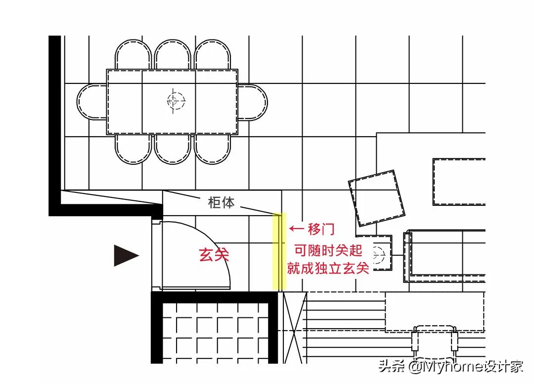 回家就消毒！9种玄关平面图布局，轻松打造隔离区，全家都安心