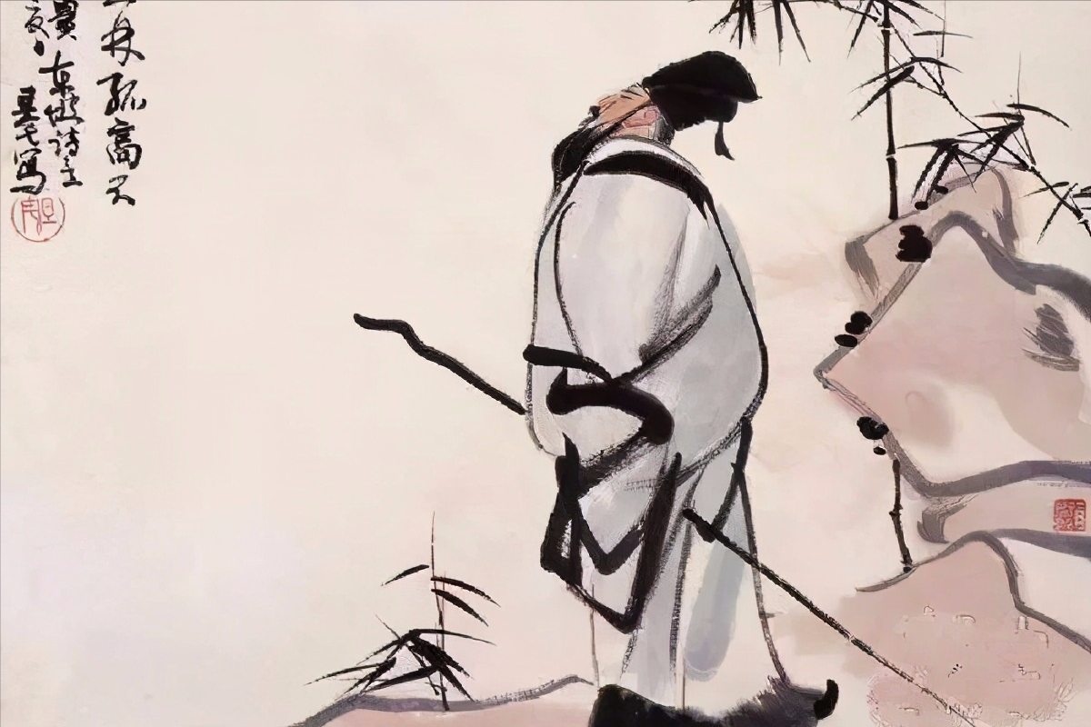 粗缯大布裹生涯，腹有诗书气自华