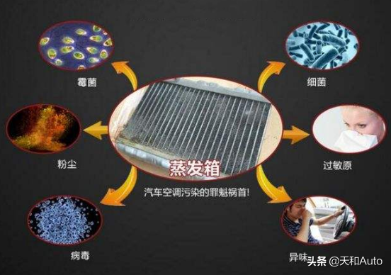 知识点：汽车空调自然风有异味，冷风暖风无异味的原因解析