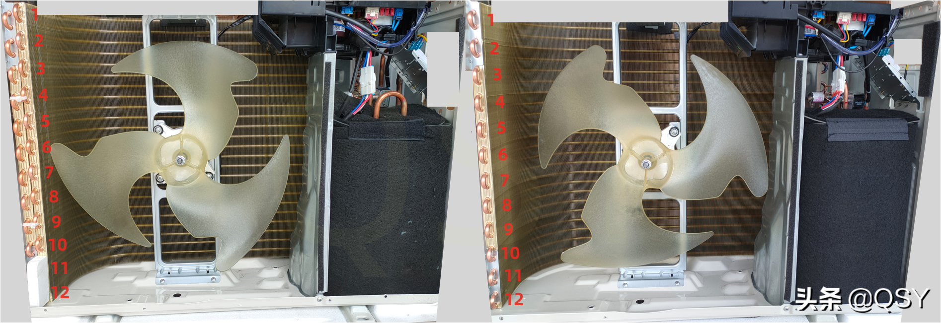 小米巨省电N1A1空调 1.5匹和1匹新一级对比拆机 TCL代工毛细管节流