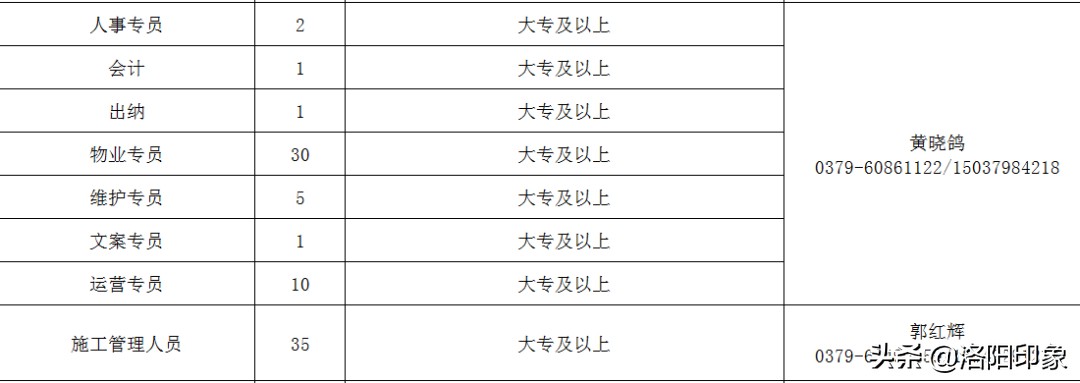 速看！洛阳医院、学校等上千个招聘岗位等你来