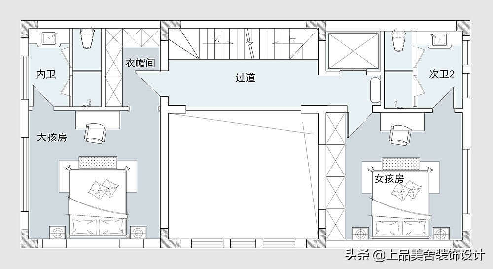 济南夫妇晒540㎡豪宅，将流行新中式融入轻奢调，进门就被惊艳到