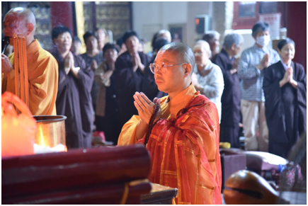 晓明法师与天宁寺