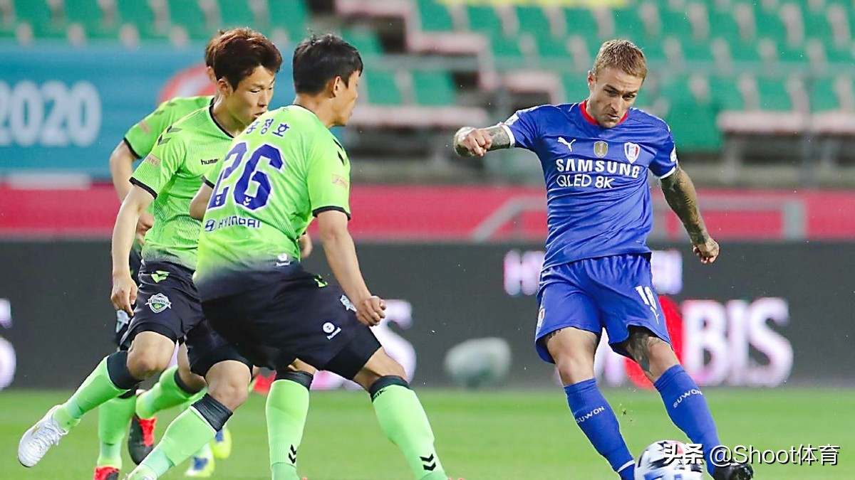 水原三星对水原fc(韩K联 001 水原三星VS水原FC 京畿道水原同城德比 三星实力更胜一筹)