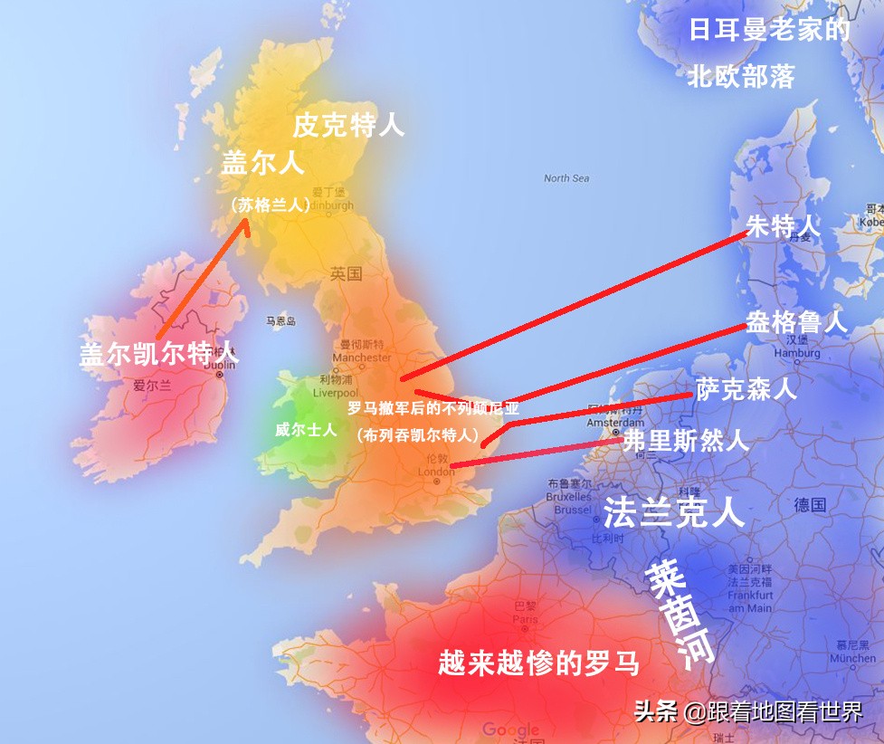 哪个国家是凯尔特人(英伦三岛：凯尔特、高卢、日耳曼人，野蛮之地曾被哪些人入侵过？)