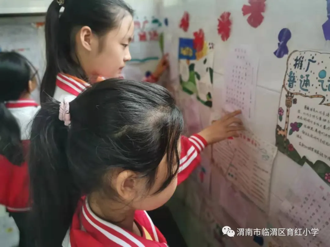 「育红小学•教学」普通话诵百年伟业 规范字写时代新篇——育红小学开展第24届推普周系列活动