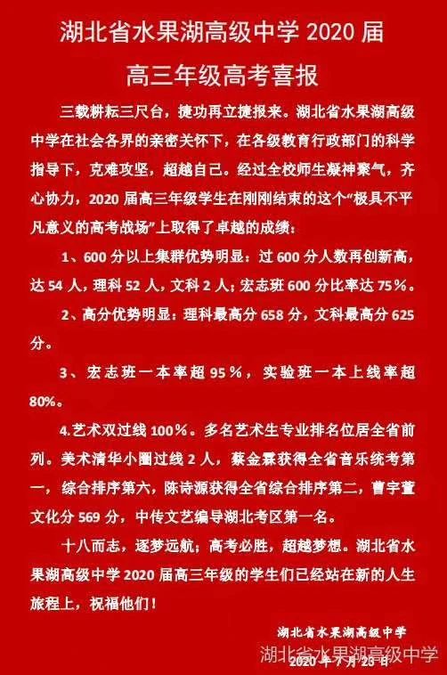 华师一附中等武汉名校高考成绩单出炉，买学区房就盯紧这些学校