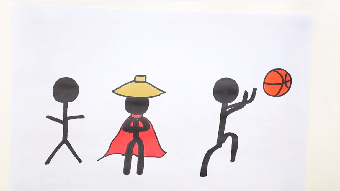 火柴人简笔画