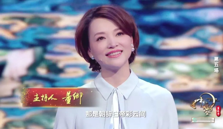 董卿当年有多美？柳叶细眉配丹凤眼温婉动人，赵忠祥赞其大气知性