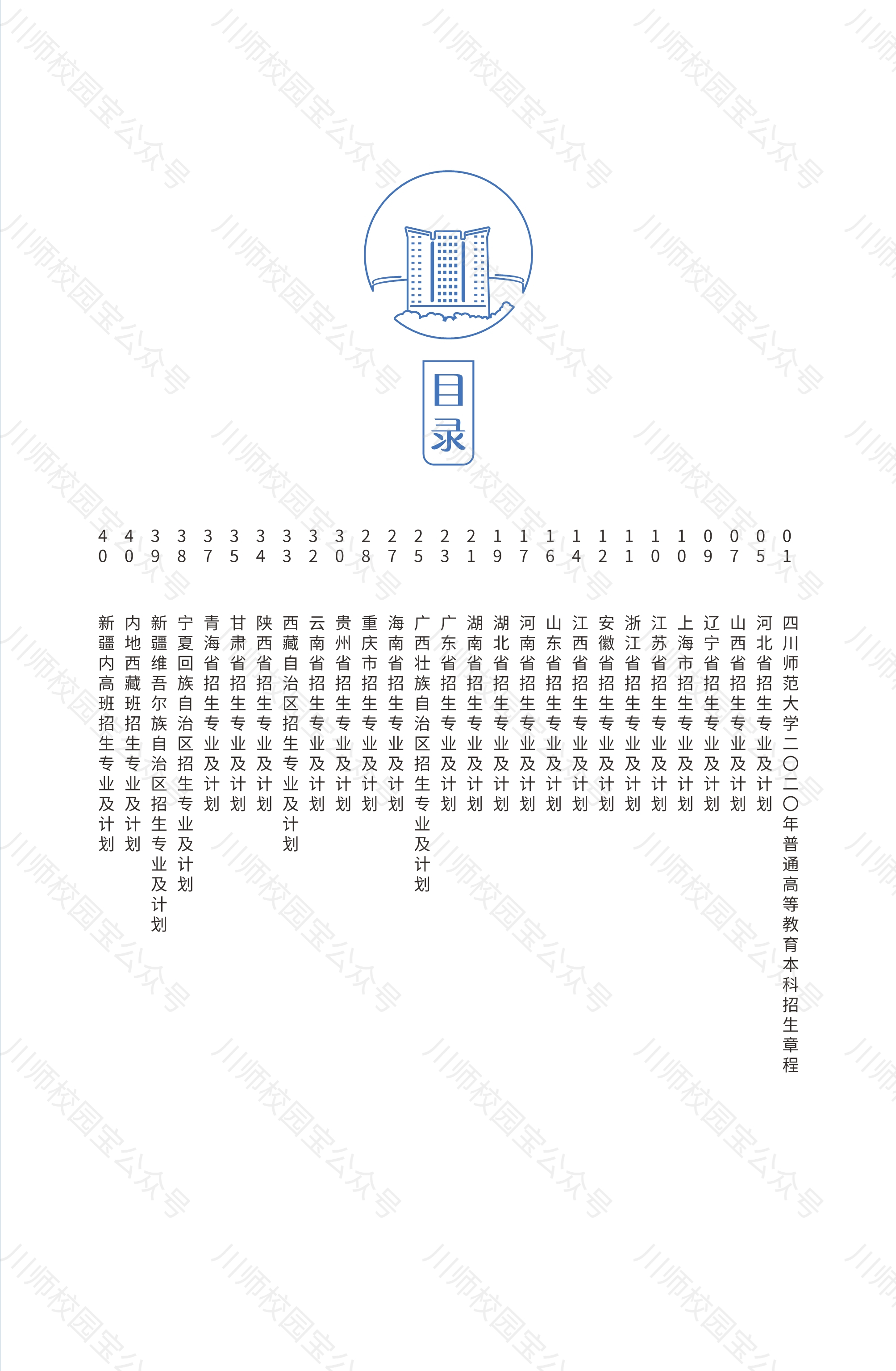 四川师范大学2020年本科招生章程与外省高考招生计划