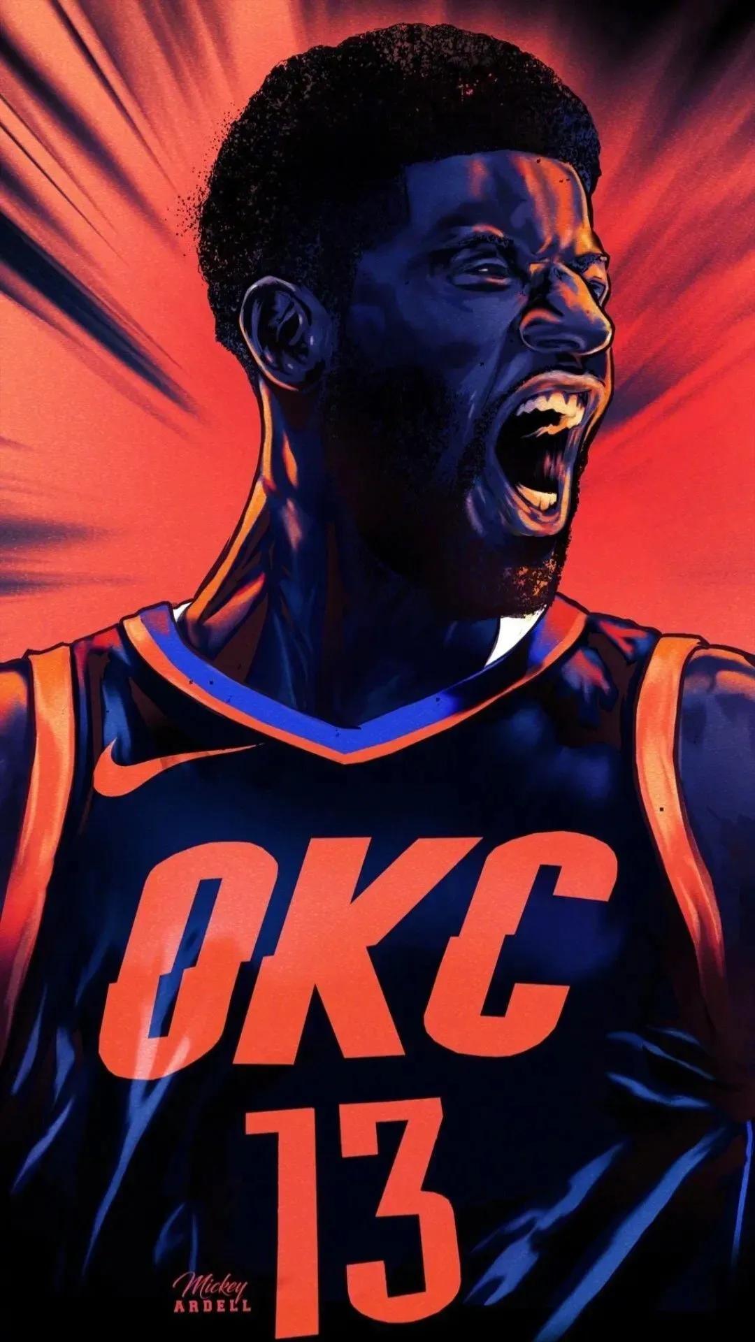 壁纸头像 | 保罗·乔治:谁敢横刀立马 唯我乔大将军(下期:利拉德)