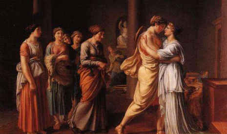 奥德修斯历险漂泊十年终回到故乡