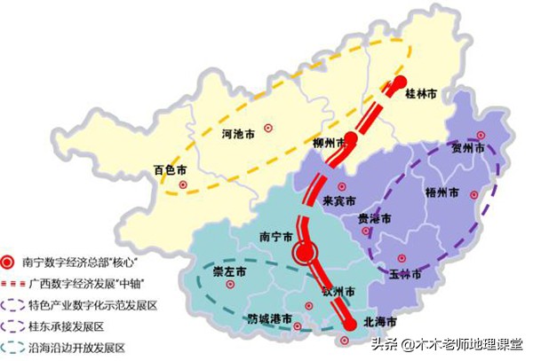 广西车牌字母代码地图｜生活地理