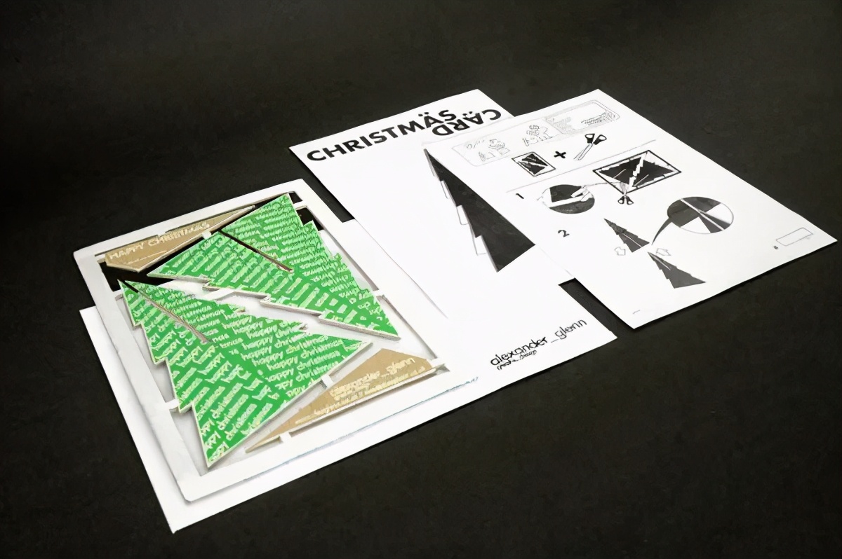 圣诞节贺卡设计，速藏