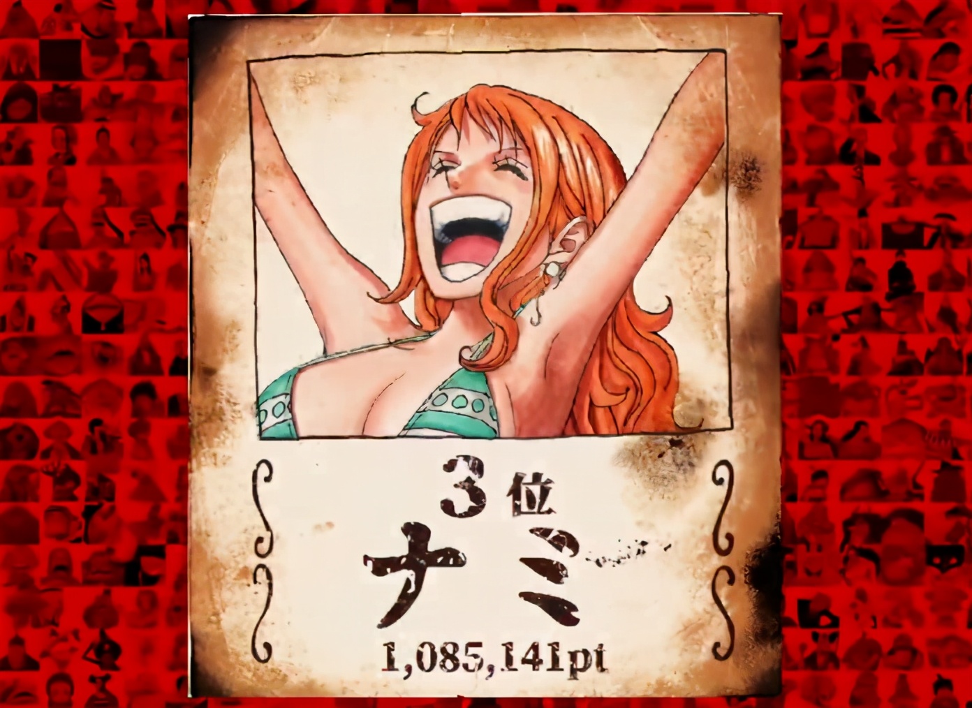 海贼王全球人气投票前20名！加洛特进前十，女帝第7，香克斯yyds