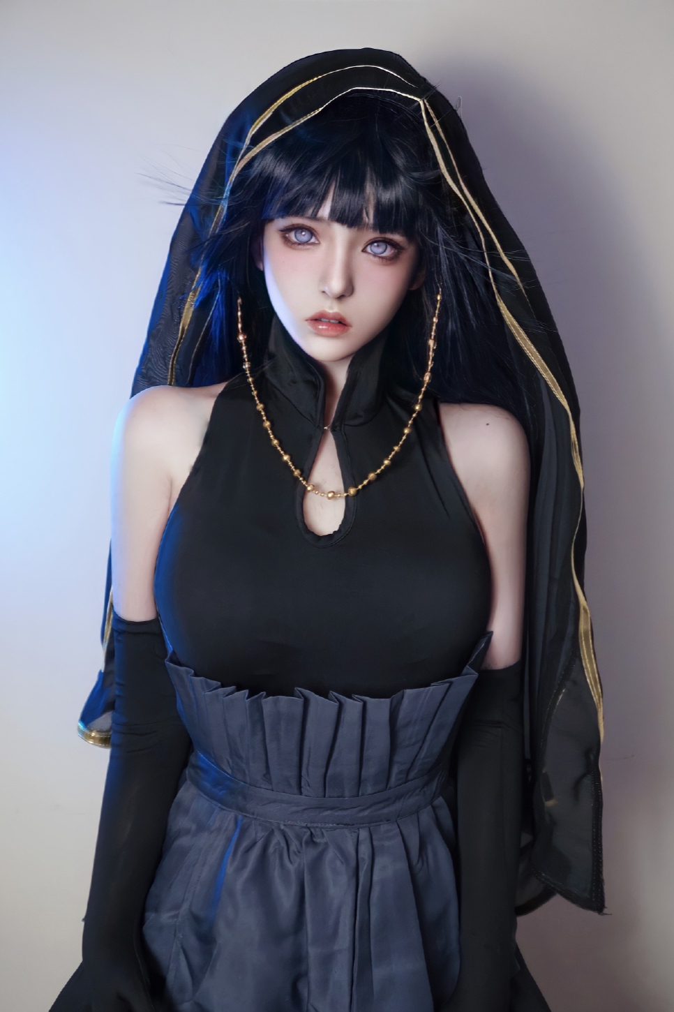 动漫女神的嫁衣cos,苏苏可爱,雏田惊艳,小舞神仙颜值太美了