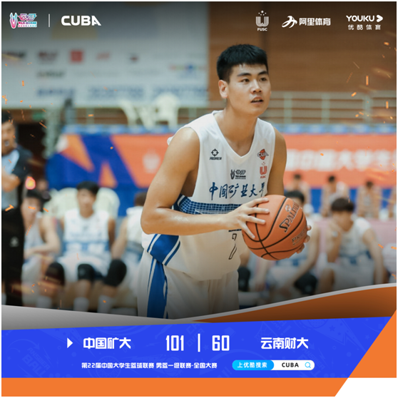 4天内豪取四连胜！CUBA男篮一级联赛中，中国矿业大学喜讯不断！