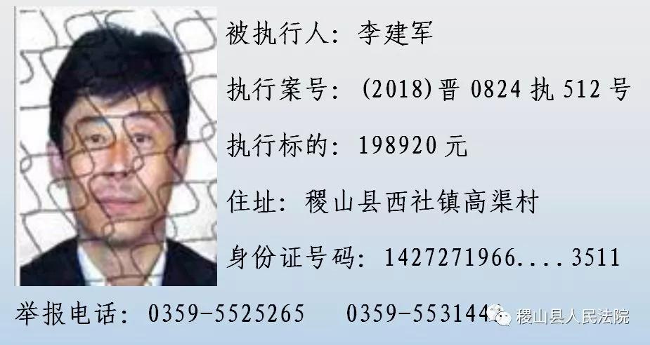 跑了和尚跑不了庙！山西这63个人！姓名、照片、身份证号、住址全曝光！