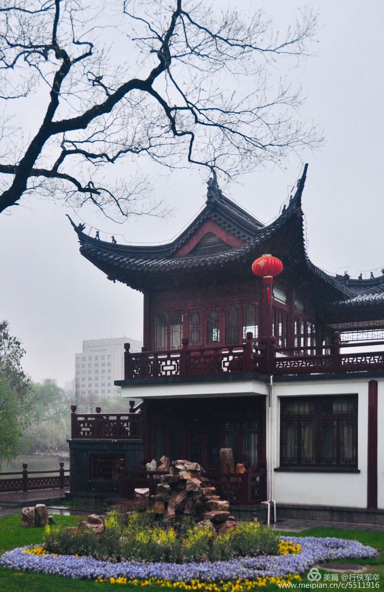 莫愁湖——粉黛江山，留得半湖烟雨；王侯事业，都如一局棋枰