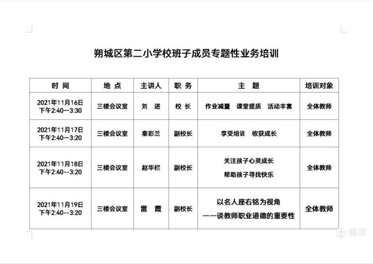 朔城区第二小学：落实“双减”政策 关注心灵成长