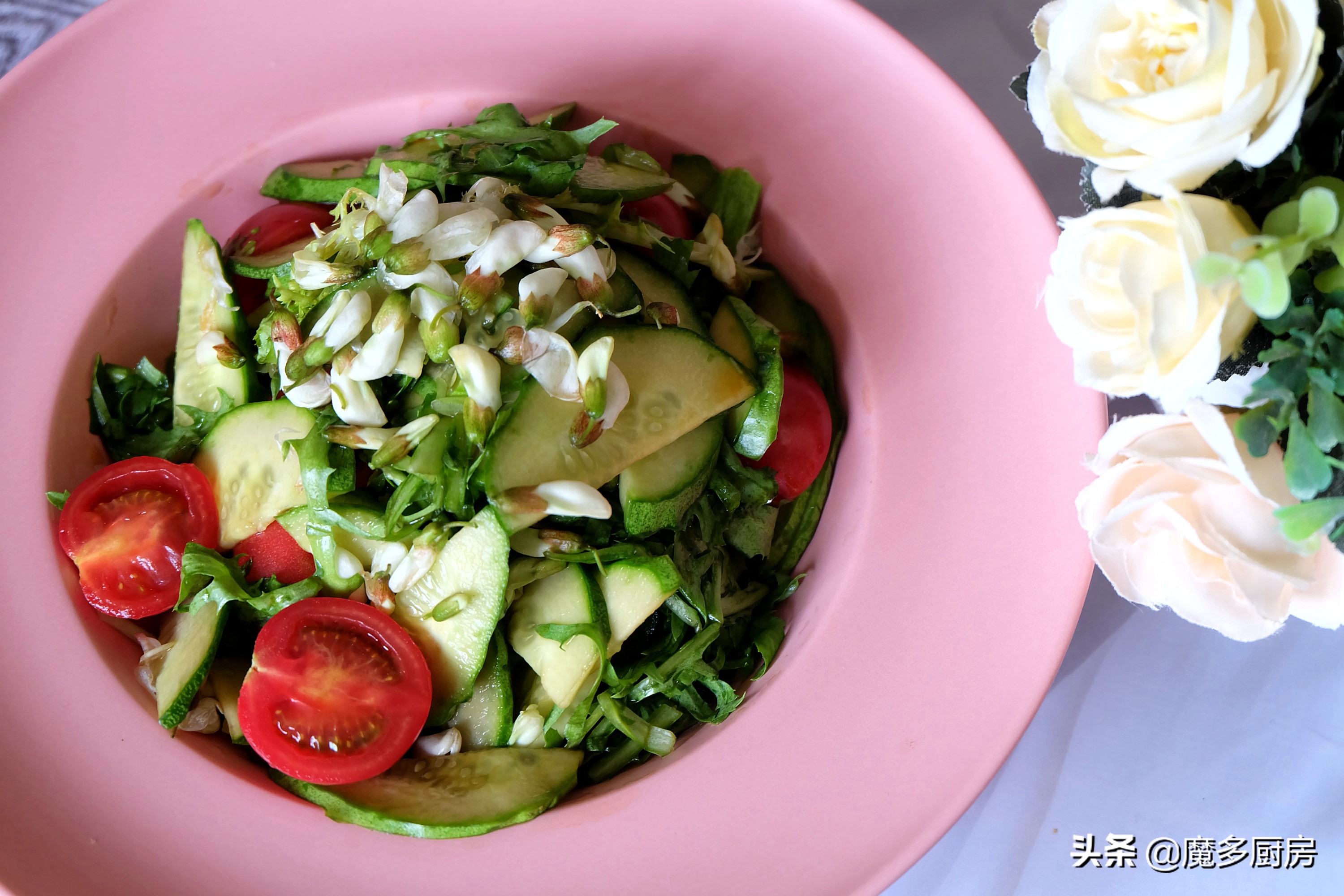 蔬菜沙拉,蔬菜沙拉一般用什么蔬菜