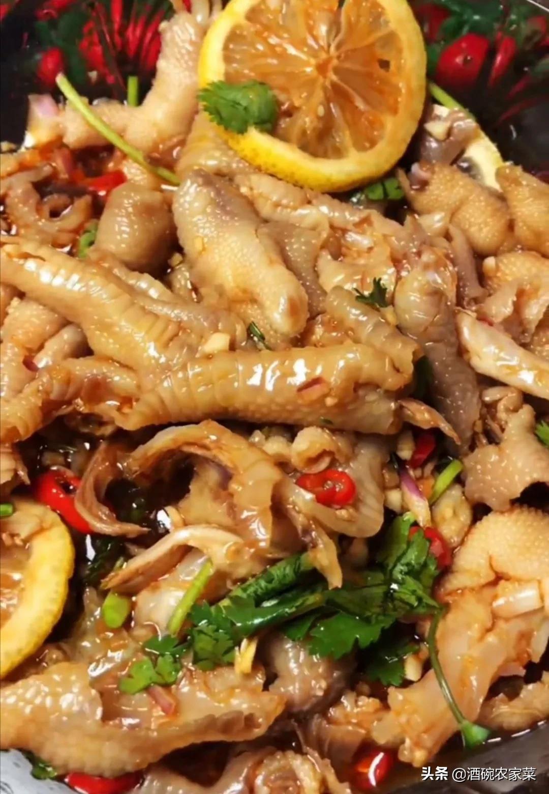 酸辣无骨鸡爪的制作方法和配料酸辣无骨鸡爪配方及制作