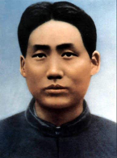 1951年一农民到乡公所讨水，看着毛主席像激动的说：他曾是我的兵