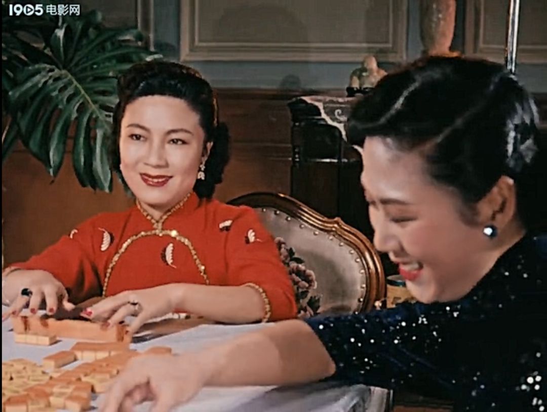 1957年的电影《不夜城》老电影里的老上海
