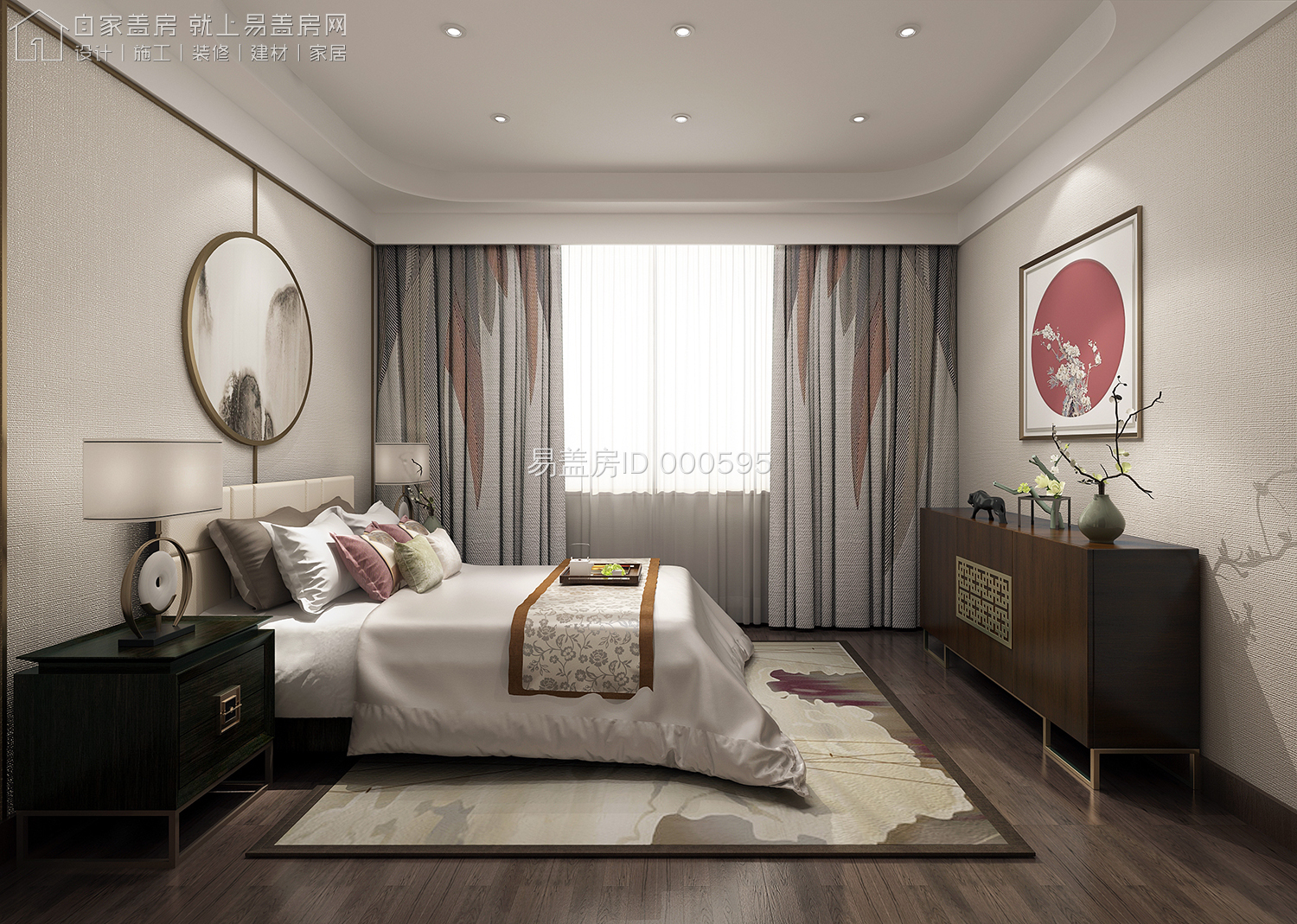 新中式风格的农村自建房，爸妈看了一定非常喜欢（带室内效果）