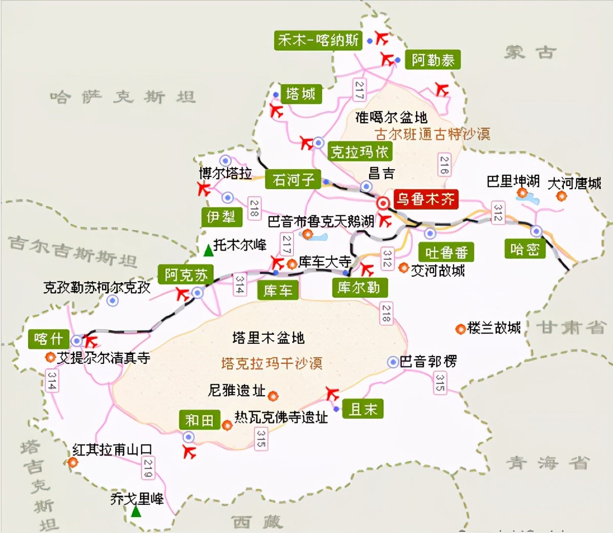 新疆旅游景点介绍新疆十大旅游景点