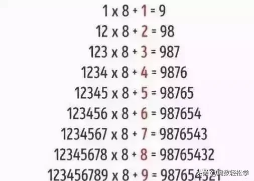 10个不可思议有趣的数学小秘密，看完让孩子沉迷数学