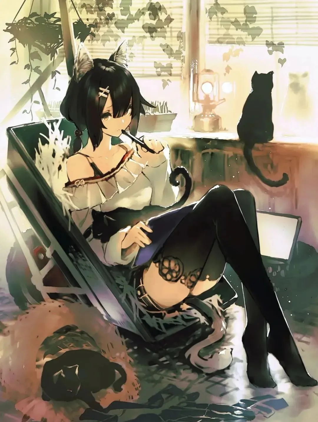 SAI软件入门笔刷绘画教程：不怕设计没文化，就怕设计会插画